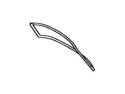 Toyota Pickup Weather Strip - 64831-89110
