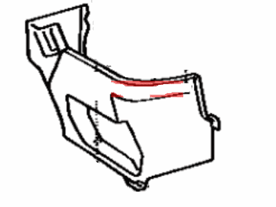 Toyota 64722-16030-20 Trunk Side Trim