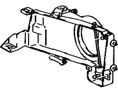 Toyota Tercel Headlight - 81106-16500