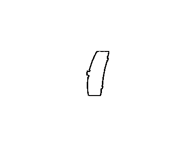 Toyota 47745-32010 Shim,  Anti-Squeal,  NO.2(For Front Disc Brake)