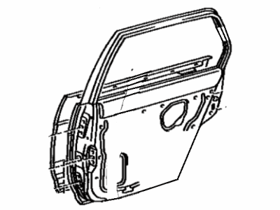 Toyota 67003-16230 Door Shell