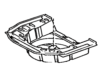 Toyota Tercel Floor Pan - 58311-16160