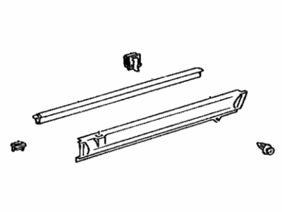 Toyota 67607-16150-J0 Upper Panel, Passenger Side