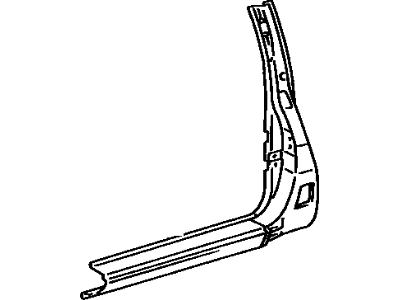 Toyota 61114-16040 Outer Rocker Panel