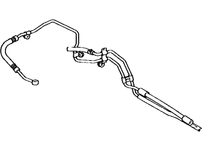 Toyota Tercel Power Steering Hose - 44410-16203