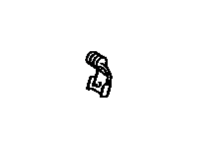 Toyota 46431-35030 Clamp,  NO.2(For Parking Brake Cable)