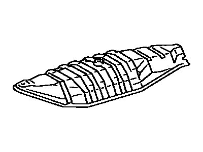 Toyota 58151-10030 Insulator, Front Floor Heat