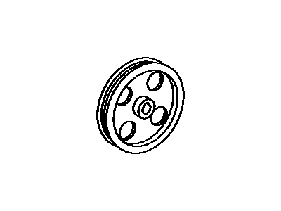 Toyota 44311-22090 Pulley,  Vane Pump