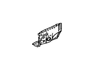 Toyota 53712-16080 Front Panel