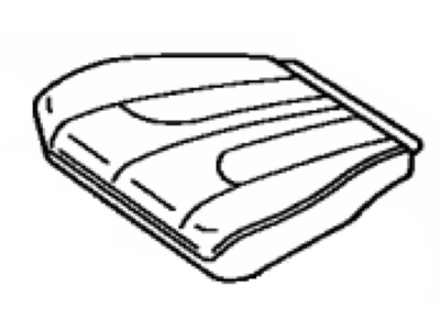 Toyota 71072-03010-B0 Cover, Front Seat Cushion, Driver Side(For Separate Type)