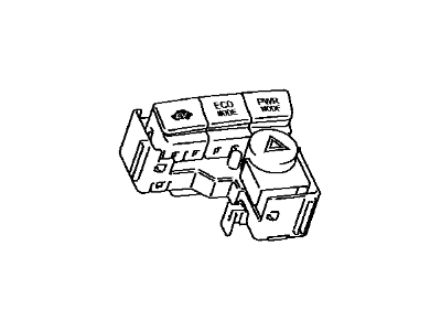 Toyota Prius Hazard Warning Switch - 84012-47071