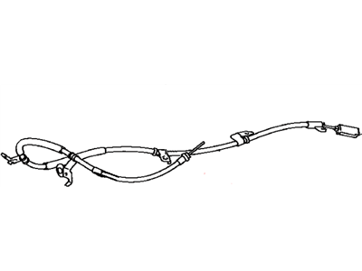 Toyota 46410-47070 Front Cable