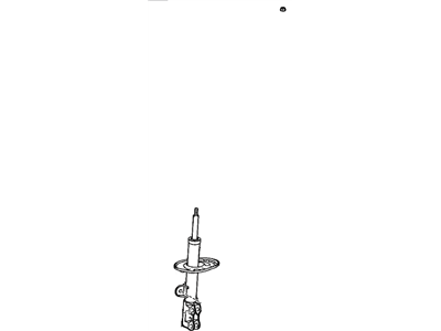 Toyota 48510-80488 Absorber Assembly, Shock, Front Passenger Side