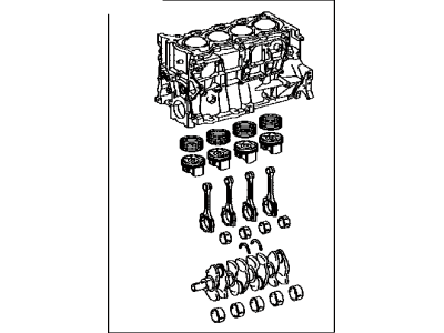 Toyota 11400-37140 Short Block