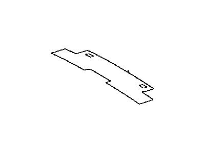 Toyota 63342-47050 Pad,  Roof Silencer,  NO.2