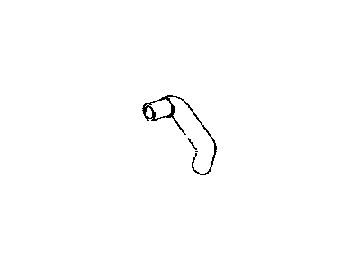 Toyota 87245-3D110 Hose,  Heater Water,  Outlet B