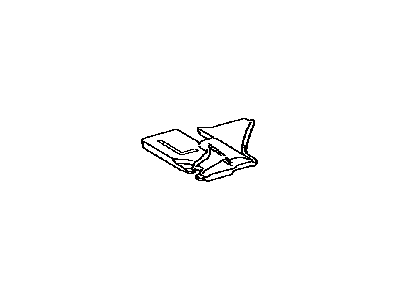 Toyota 58511-12620 Mat,  Floor,  Front