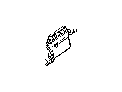 Toyota Prius Engine Control Module - 89660-47550