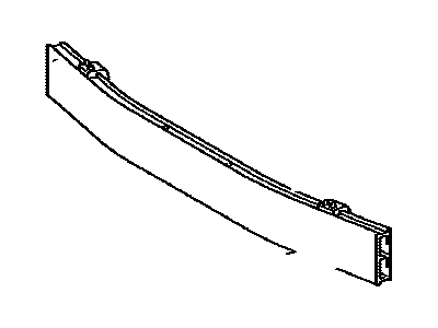 Toyota 52021-47011 Reinforcement Sub-Assembly, Front Bumper