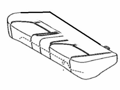 Toyota 71503-47050 Pad, Rear Seat Cushion