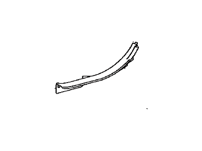 Toyota 67917-47040-G0 Plate,  Rear Door Scuff,  RH