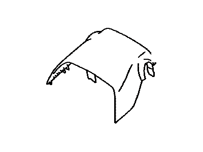 Toyota 45286-47040-B0 Cover, Steering Column, Upper