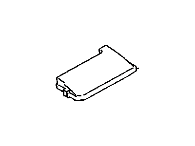 Toyota 82662-47091 Cover, Relay Block, Upper