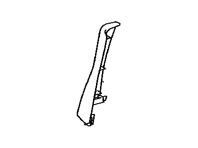 Toyota 71550-47040-G1 Back Assembly, Rear Side Seat, Driver Side