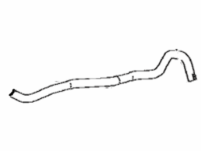 Toyota 16BB1-77030 Hose,  FC Cooling Ion Exchanger Inlet