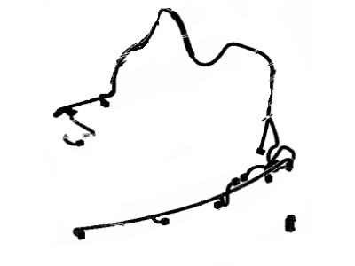 Toyota 82182-06270 Wire,  Luggage Room,  NO.2