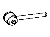 Toyota Suspension Strut Rod - 48780-17010 Strut Rod, Rear