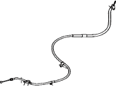 Toyota Avalon Parking Brake Cable - 46420-07031 Rear Cable