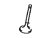 Toyota Solara Exhaust Valve - 13715-0H030 Exhaust Valve