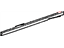 Toyota 75732-07010-A0 Moulding, Front Door, Outside Driver Side, White