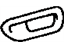 Toyota 69277-07030-E1 Handle Bezel, Passenger Side