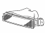 Toyota 81511-AC030 Lamp Housing, Passenger Side