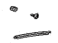 Toyota 75075-07011 Window Molding, Outside Passenger Side