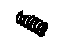 Toyota 90080-50087 Spring, Compression (For Shift Lever Knob Button)