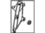 Toyota 69803-07010 Regulator Sub-Assembly, Rear Door Window, Passenger Side