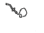 Toyota 47317-07030 Tube, Front Brake