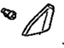 Toyota 67492-AC010 Corner Cover, Driver Side