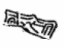 Toyota 61736-07020 Lower Panel, Inner Rear Driver Side