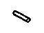 Toyota 90250-04101 Pin, Straight (For Lock Up Relay Valve Sleeve)
