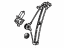 Toyota 69810-07020 Window Regulator, Passenger Side