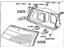 Toyota 81110-07010 Headlamp Assembly, Passenger Side