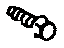 Toyota 90105-08045 Bolt(For Rear Bearing Retainer)