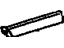 Toyota 75616-17050-A0 Moulding, Front Fender, Rear Driver Side, White