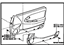 Toyota 67620-17390-C0 Board Sub-Assembly, Front Door Trim, Driver Side