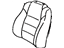 Toyota 71073-17280-01 Cover, Front Seat Back, Passenger Side(For Separate Type)