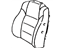 Toyota 71074-17280-01 Cover, Front Seat Back, Driver Side(For Separate Type)